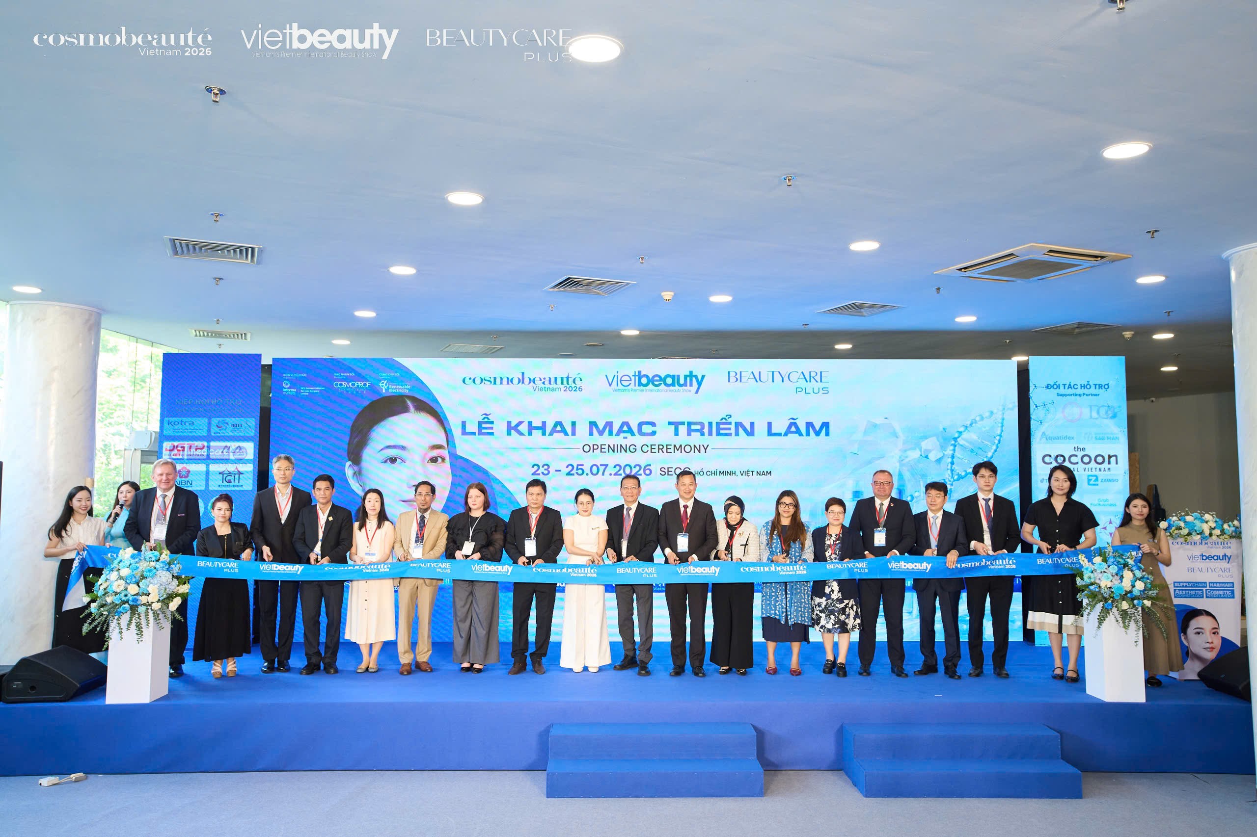 Hơn 3.000 thương hiệu làm đẹp tham gia triển lãm Vietbeauty & Cosmobeauté Vietnam